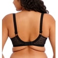 thumbnail image 2 of Elomi Lucie Banded Stretch Lace Plunge Underwire Bra (4490),38FF,Rock N Rose, 2 of 5