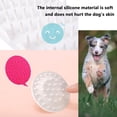 thumbnail image 2 of Limpiador de Patas para Perro con Cerda de Silicona Suave Rosa para Viaje y Hogar, 2 of 8