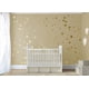 thumbnail image 2 of Círculos autoadhesivos para decoración y habitaciones infantiles - Pegatinas de pared con punta dorada y diseño de cielo estrellado, 2 of 7