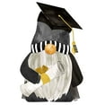 thumbnail image 2 of Reed, Tara 15x15 White Modern Wood Framed Museum Art Print Titled - Graduation Gnome I, 2 of 4