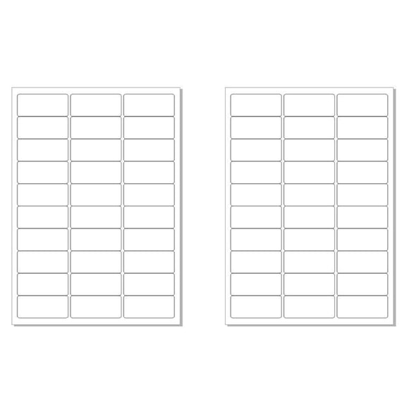 Labels 3000 Stickers 100 Sheets Address Labels Mailing Labels For Laser And Injet Printers