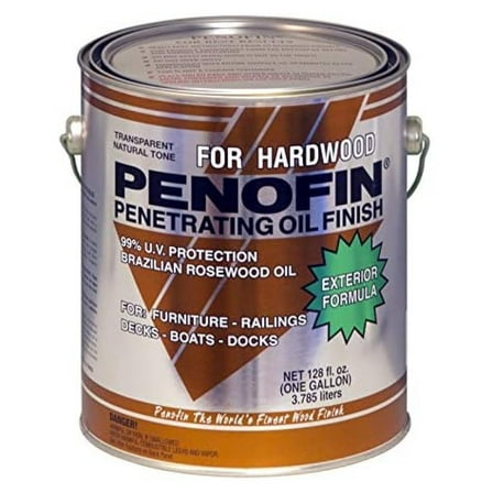 Penofin Transparent Hardwood Oil-Based Hardwood Stain 1 gal.