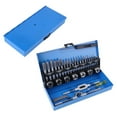thumbnail image 4 of Tap And Die Kit Coarse Pitch Tap And Die Set, Screw Die Set, Threading Machinery Vehicles For Metalworking, 4 of 8