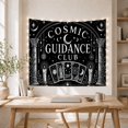 thumbnail image 4 of Cosmic Guidance Club Tarot Cards with Pillars and Candles, Mystical Vintage Style for Tarot Lovers, Spiritual Wall Art, Halloween Gift, Tapestry Wall Hanging for Bedroom and Dorm, 4 of 6