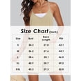 thumbnail image 6 of Anygrew Women's Summer Casual Loose Rompers Sleeveless Spaghetti Strap V Neck Short Jumpsuit with Pockets for Beach Vacation, 6 of 6