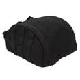 thumbnail image 1 of Bolsa para casco de adiestramiento al aire libre, bolsa portátil para casco con forma de concha, bolsa de almacenamiento para casco de gran capacidad, color negro, 1 of 12