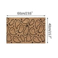 thumbnail image 3 of Pompotops 2023 Halloween Front Door Mat Rug, Stay Spooky Halloween Home Decorations, Non-Slip Skull Welcome For Front Door, Indoor Outdoor Fall Rug For Home Kitchen Floor Halloween Dec, 3 of 7