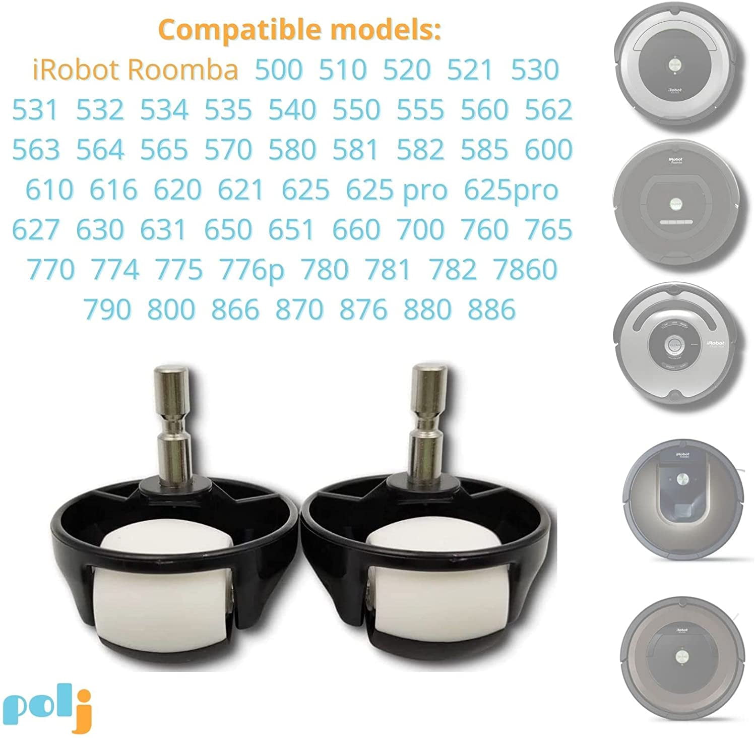 ~ Roomba 500 Series Complete Dust Bin Fan Black 550 555 560 561 570 580 571 