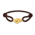 thumbnail image 2 of Popular Golden Handcuffs Carrying Strap Milan Rope Adjustable Bracelet, 2 of 2