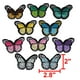 Accueil Forme de Papillon Polyester Bricolage Couture Vêtements Dentelle Applique Multicolore 10pcs – image 2 sur 4