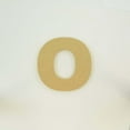 thumbnail image 1 of Package of 1, 10 Inch X 1/2" Thickness MDF Letter O in The Arial Font, Thick, Upper Case for Art & Craft Project, Made in USA, 1 of 3