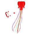 thumbnail image 2 of Cometa de pulpo suave de 4 m con cometa voladora de línea de 30 m Juguetes para niños al aire libre (rojo) Ndcxsfigh Nuevos Originales, 2 of 5
