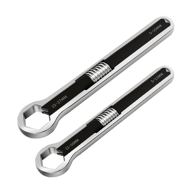 A Multi Functional Wrench With Open Adjustable Knob High Carbon Steel Tool For Repair Installation Maintenance Large Size 9.37X1.57 Inches