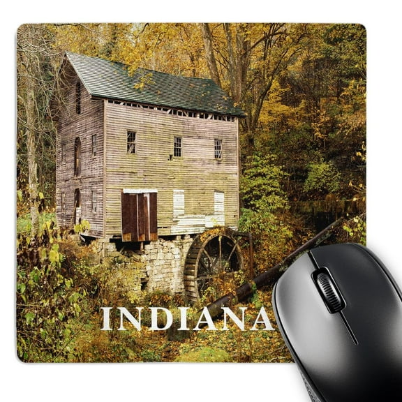 3dRose, Grist Mill In Salem Indiana, MousePad
