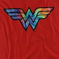 thumbnail image 2 of Wonder Woman - Wonder Woman Tie Dye Logo - Short Sleeve Shirt - Large, 2 of 7