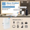 thumbnail image 4 of Tuya Zigbee Smart Light Switch Eu 1/2/3/4 Gang Touch Wall Switch Neutral, 4 of 4