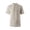 82#Brown, variant on Mens Linen Short Sleeve Shirt Casual Button Down Top Breathable Summer Loose Fit Tunic Tee for Beach Vacation Travel Out Black 3XL