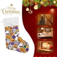 thumbnail image 4 of Coolnut Christmas Stocking Personalized Halloween Large Candy Stocking Hanging Gift Xmas Stockings Decoration 1 PC for Family Holiday Party Ornaments Decor Fireplace, 4 of 7