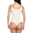 thumbnail image 2 of VASLANDA Shapewear for Women Tummy Control Fajas Colombianas Thong Body Shaper Open Bust Bodysuit, 2 of 6