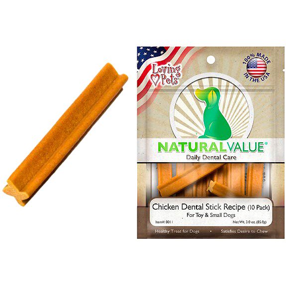 Loving Pets Natural Value Chicken Dental Stick Recipe