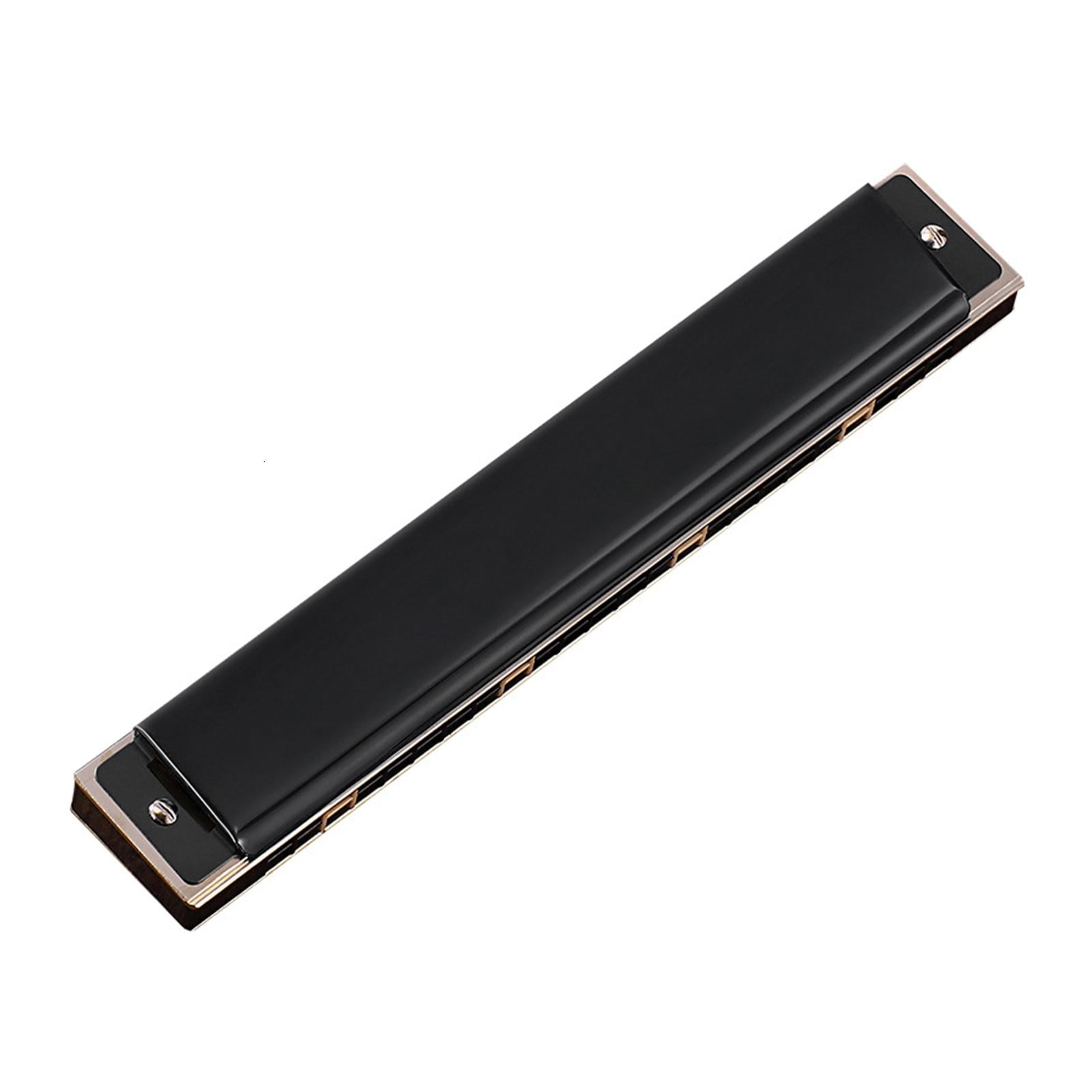 LIANXUE C for Key Harmonica 24 Holes,Performance Tremolo Harmonica for Adults Beginner K