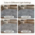 thumbnail image 7 of ODIKA 3'x5' Grey Charcoal Geometric Design Washable Accent Rug Abstract Shapes with Modern Flair for Bedside, Nursery Room, Pet Friendly & Non-Shedding, 7 of 7