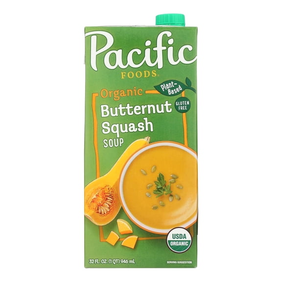 PACIFIC FOODS - Organic Creamy Butternut Squash Soup - 32 Oz, Case of 12
