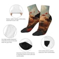 thumbnail image 5 of Pofeuu Rose Cute Guinea Pig Print 30cm Socks, Adult Running Hiking Socks for Youth and Adult, 5 of 7