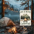 thumbnail image 3 of Life Is Better By The Campfire Camping Garden Flag 12 x 18 Inch Double Sided, RV Campsite Camper Yard Outdoor Decoration, 3 of 6