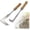 A+B, variant on L-Shaped Stainless Steel Crevice Weeding Tool, 13" with Ash Wood Handle, Deep into Crevices, Uproots Weeds, Heavy Duty Hand Weeder, for Garden Lawn Yard Patio Terrace Paving Moss Tool (B)
