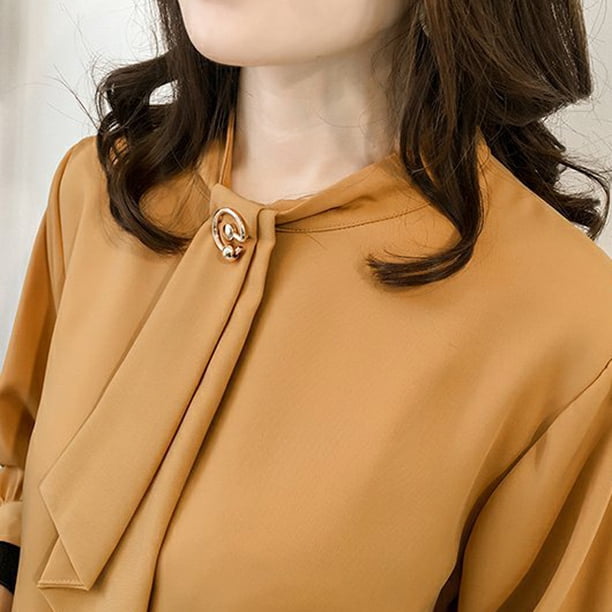 asddcavvf Blouse for Women Fashion Women Long Lantern Sleeve O