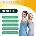 thumbnail image 2 of Lovita Natural Spirulina 1000mg, Maximum Strength, Vegan Spirulina Tablets, Natural Multivitamin Superfood, Non-Irradiated, 90 Vegetarian Tablets (Pack of 3), 2 of 5