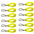 thumbnail image 2 of Clips para Guantes para Soportes de Guantes de Trabajo Clip para CinturóN de Guantes con Mosquetones de Metal para Trabajo de Guardia de Trabajadores de la ConstruccióN (Amarillo), 2 of 5