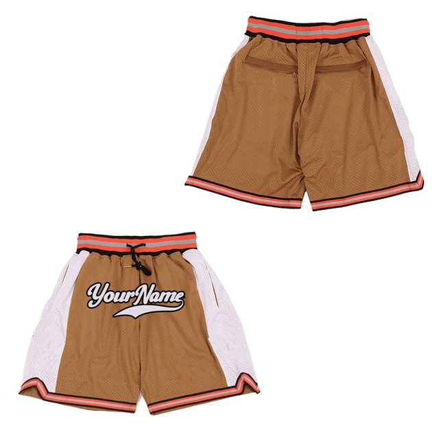 Personnalisez Votre Propre Design Logo d'Équipe Cousu Nom Numéro Shorts de Basketball