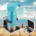 thumbnail image 2 of Portavasos para Bebidas, Soporte de Botella Plegable Ajustable de la Taza de la Bebida del Acero Inoxidable para Marina Barco Camión Coche, 2 of 9