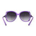 thumbnail image 3 of Womens Chic Butterfly Oversize Sunglasses Purple Smoke, 3 of 4