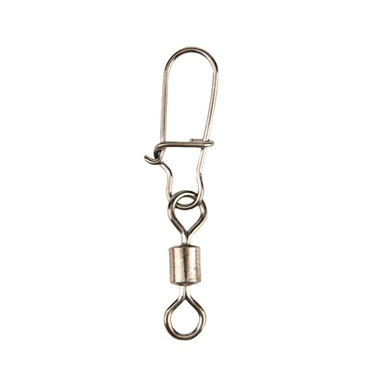 Fishing Snap Swivels Ball, High Strength, Stainless Steel Bearing