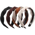 thumbnail image 1 of Headbands for Women 4 Pcs Womens Headbands Non Slip Fashion Women Headbands Braided Bands for Girls Black White Hair Accessories Gift for Women, 1 of 5