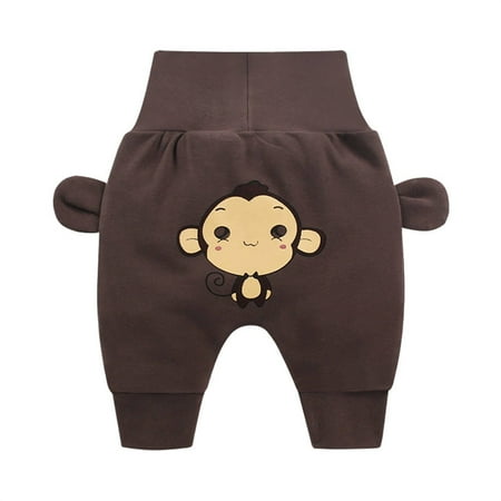 

TIREOW Trendy Kids Pants Baby Girls Boys Pants Spring and Autumn Unisex Baby Toddler Autumn Winter Knee Pads Long Pants Daily Outdoor Trousers(73 A)