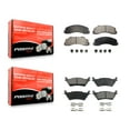 thumbnail image 1 of Positive Plus Front Rear Semi-Metallic Brake Pads Kit for Car Ford F-150 KPF-100177, 1 of 8