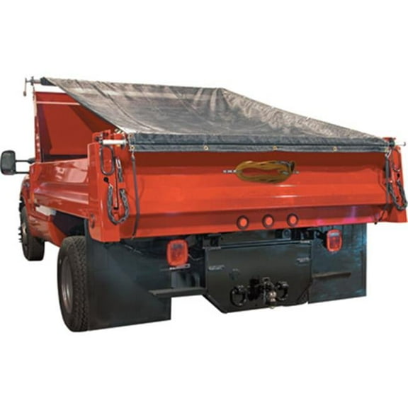 Buyers Products Dump Tarp Roller Kit - 7 x 18 ft. Mesh Tarp, Model No. DTR7018