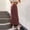 Pink, variant on FRSASU High Waist Skirt for Women Casual Elegant High Waist Cocktail Party Wedding Long Ankle Length Flowy Skirts Pink