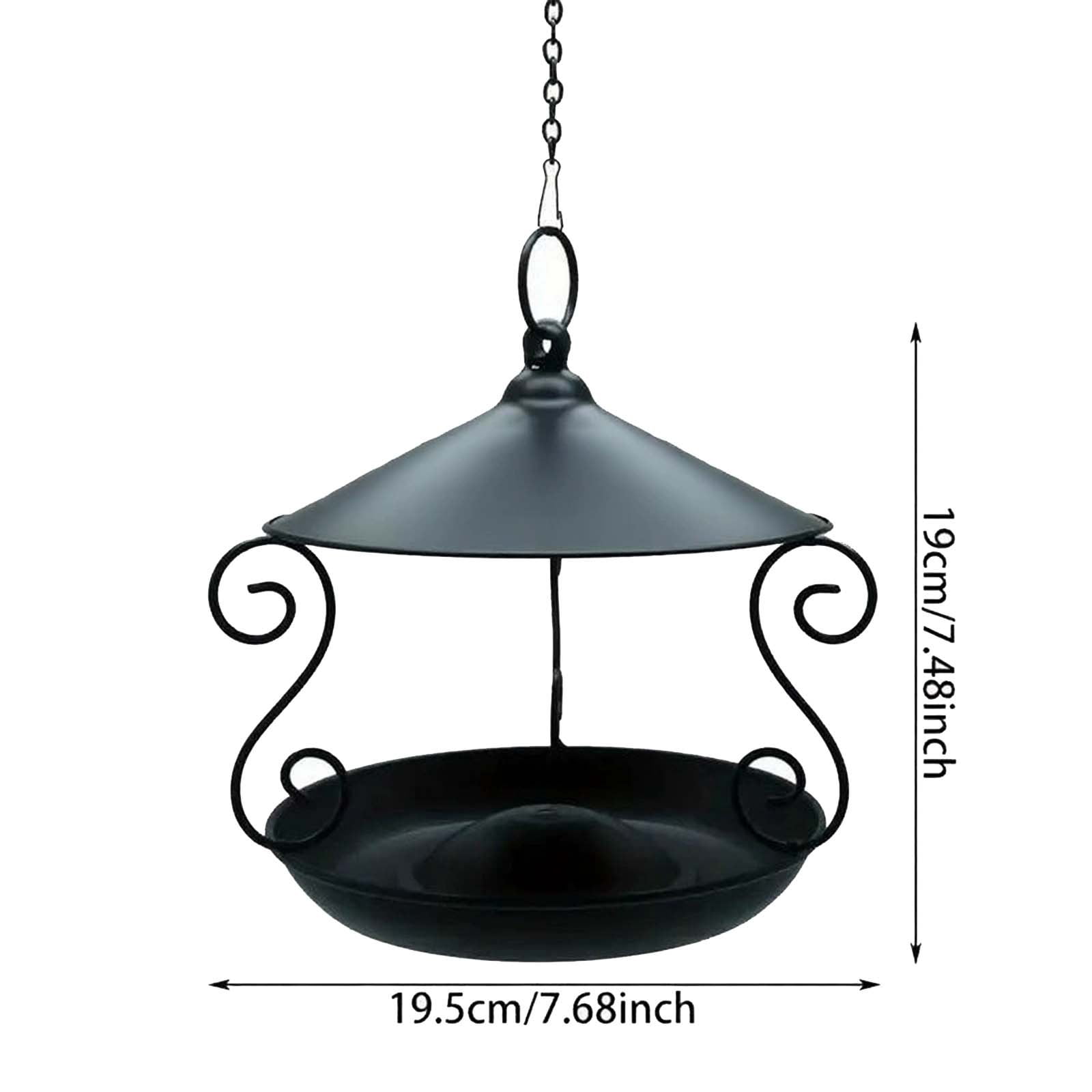 Clearance!Home Decor European Style Bird Feeder Hand Painted Hanging Garden For Outdoor Yard Patio Feeding Station,Bird Feeders