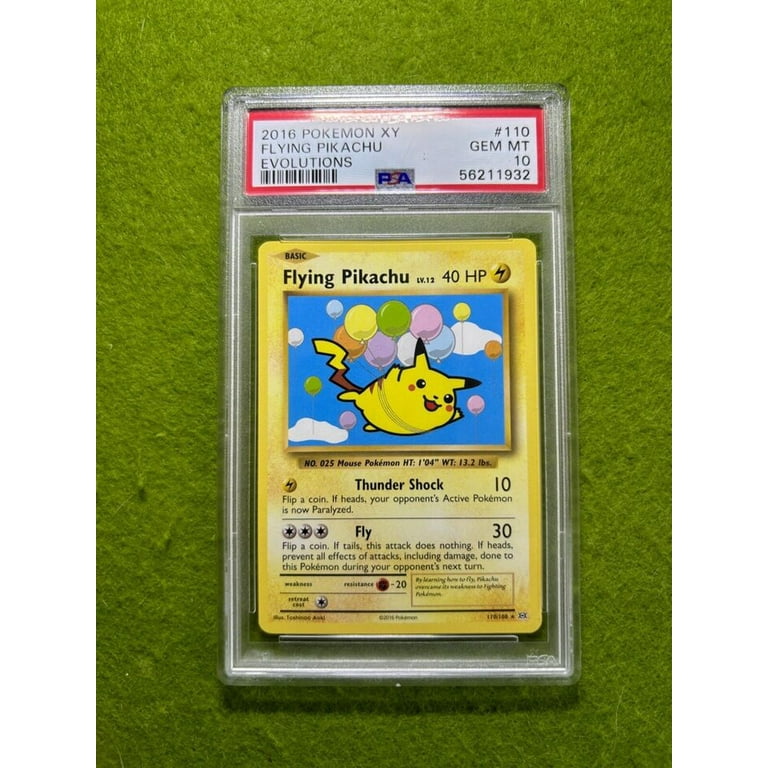 Pokémon PSA 10 Flying Pikachu POKEMON TCG CARD Evolutions Pokémon PSA 10 Flying Pikachu POKEMON TCG CARD Evolutions
