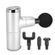 thumbnail image 2 of Mini pistola de masaje portátil ajustable dolor muscular fatiga revive Fitness masajeador plateado blanco, 2 of 12