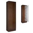 thumbnail image 1 of Mueble Ropero KingsHouse Armario MDP 2 Puertas Organizador casa cafe 61x34x179 cm, 1 of 9