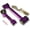 Purple Limited, variant on 6 Color Choices - USA Made - Massive Motor Engine Mounts 2 pc Set Compatible with Dodge NEON SRT 4 Turbo Solid Upper Lower 2.4 03-05 PT Cruiser Turbo GT (Victory Silver)
