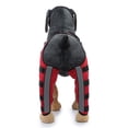 thumbnail image 2 of Rodillera para perros con doble protección para patas traseras, para dislocación de rótula, artritis y ligamento cruzado anterior, mantiene la articulación caliente y ofrece soporte, 2 of 5