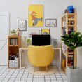 thumbnail image 5 of Miniatura de TV con pantalla plana Doll House, escala 1:12 de PVC negro, 5 of 5