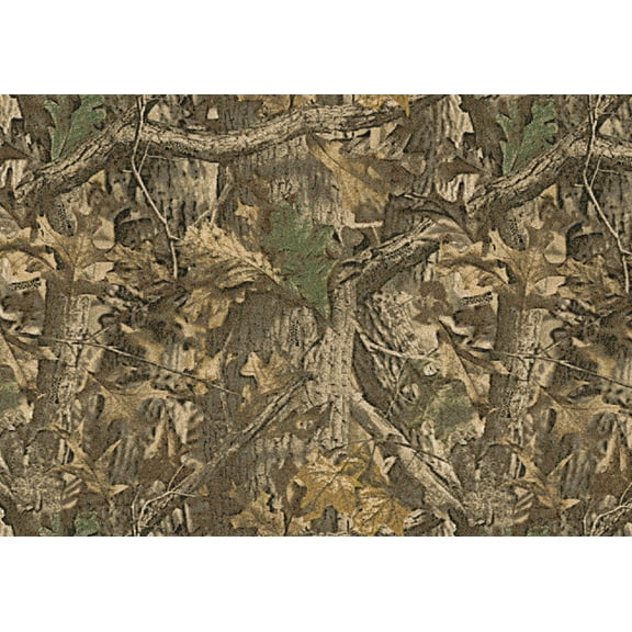 Milliken Ivory Nature Print Bucks Trees Area Rug Timber - Aprx 5' 4" x 7' 8"